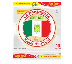 La Banderita Flour Tortillas